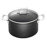 Le Creuset Aluminium-Antihaft Fleischtopf mit Glasdeckel, Ø 24 cm, Für alle...