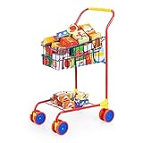 Bayer Design 75002AA Einkaufswagen Supermarkt Kinder, mit...