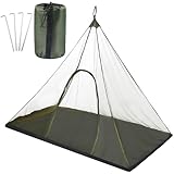 CAREDGO Camping Moskitonetz 220*120*100cm Moskitonetz Outdoor Zelte Kompakt...