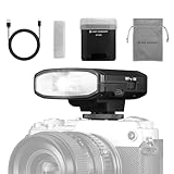 K&F CONCEPT GN12 Mini Flash Speedlite Kamera Blitz, 2000mAh Starke Akkulaufzeit...