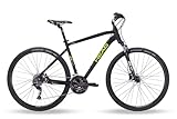 HEAD Herren I-Peak II Crossbike, Schwaz matt/grün, 50 cm