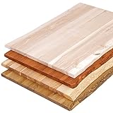 LAMO Manufaktur Massivholzplatte Tischplatte Baumkante für Schreibtisch,...