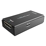 KabelDirekt – HDMI 2.0 aktiver Repeater (Signal-Verstärker, UHD 4K/60Hz, HDR,...