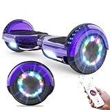 GeekMe Hoverboards 6.5”Zweimotoren 2-Rad-Hoverboards Hoverboards mit...