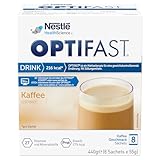 OPTIFAST® Diät Shake Kaffee zum Abnehmen | eiweißreicher Mahlzeitersatz mit...