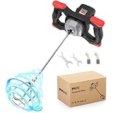 IMAYCC 2100W Rührwerk Mörtelrührer Elektrischer Beton Mischer Mörtelmischer...