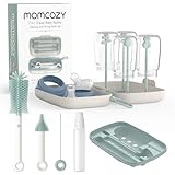 Momcozy 7 in 1 Babyflaschenbürsten-Set, komplettes Flaschenreinigungsset mit...