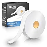 Klangfeiler Saumband 30 Meter I Extra Stark I 20mm Breit I Bügelband für...