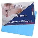 Silberputztuch für Schmuck 20 x 22 cm für Schmuck Ausführung Silbertuch für...