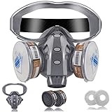 Facemoon Atemschutzmaske,Schutzmaske mit Filter, Maske mit Filter Abnehmbarer...