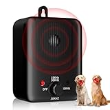 Anti Bell Gerät Hunde, 3 Modi Antibell Ultraschall Gerät, 33 Fuß Stopp...