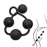 Qiyasex Silikon Analkugeln Anal Kette Mit 4 Kugeln Analplugs FüR Eine Sexuelle...
