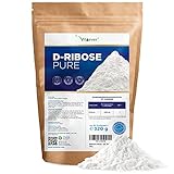 D-Ribose Pulver - 320 g - 80 Tagesportionen mit 4 g (2,6 Monate Vorrat) -...