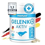 PAWSAN® Gelenktabletten Hund - Grünlippmuschel Hund - HOCHDOSIERT -...