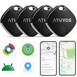 ATUVOS Air Tag Pro Smart Tags Tracker für Android & iOS, Neu Dual-System...