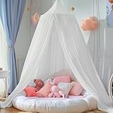 gesxo Baldachin Kinderzimmer, Betthimmel Babybett, Hängende Rund Princess...