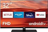 Nokia Smart TV 3200A - 32 Zoll Fernseher (80cm) Android TV (Full HD, LED, WLAN,...