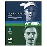 YONEX PolyTour REV Tennissaiten-Set (16L, Mint)