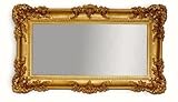 Lnxp WANDSPIEGEL BAROCKSPIEGEL Spiegel IN Gold 96x57 ANTIK BAROCK Rokoko Shabby...