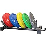 Sporttrend 24® Bumper Plate Rack bis 400 kg | Hantelscheibenständer...