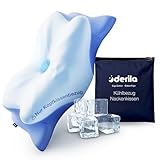 Derila Ergo Kühlender Kissenbezug Sorgt für Eine Optimale Temperaturkontrolle...