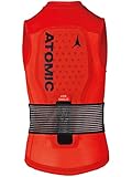 ATOMIC Kinder Live Shield Vest Jr Ski-Protektor-Weste, Red, L EU