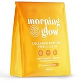 Morning Glow Collagen Pulver - Premium Kollagen mit Vitamin C/E, Hyaluron und...
