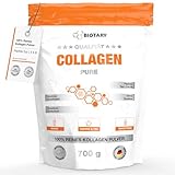 Collagen Pulver 700g | 100% reines Kollagen Hydrolysat | Peptide 1 – 2 – 3 |...