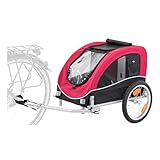 TRIXIE Hundeanhänger für das Fahrrad 43 × 45 × 73 cm bis zu 22 kg –...