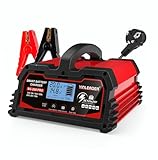 Autobatterie Ladegerät 20A 12V/24V Batterieladegerät Auto Vollautomatisches...