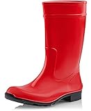 Ladeheid Damen Gummistiefel 100% Wasserdticht Regenstiefel Damen LA-967...