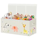 VERONLY Extra Groß Aufbewahrungsbox Spielzeugkiste mit Deckel Kinder - Faltbar...