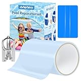 Nepfaivy Pool Reparaturset Poolflicken Selbstklebend - 10 x 150cm Wasserdichter...