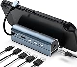 ZOVHYYA 6 in 1 Docking Station Steam Deck Dock USB C Anschluss mit HDMI 2.0...