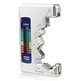 Mesee Digitaler Batterietester, Battery Checker, Batteriemessgerät, LCD Display...