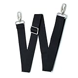 Hibate Schwarz Taschengurt 3.8cm Breit Taschengurte zum Wechseln Taschenband...