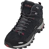 CMP Rigel Mid, Herren Trekking- & Wanderstiefel, Schwarz (Asphalt-Syrah 62BN),...