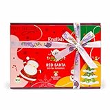 ETS - Teegeschenk mit Schleife 'Red Santa Christmas' | BIO Wintertee Set |...