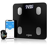 MyBEO - Digitale Bluetooth Körperfettwaage mit App – Körperanalysewaage –...
