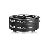 Meike MK-S-AF3A Metall Autofokus Makro Verlängerung Adapter für Sony E-mount...