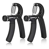 peinat Handtrainer Unterarmtrainer (2er Set) 5-60KG Verstellbarer Fingertrainer...