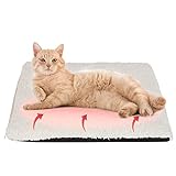 GingerUPer Heizdecke Katze 60 x 45 cm,Selbstheizende Decke für Katzen & Hunde,...