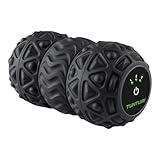 Tunturi Faszienrolle - Elektrisch mit Vibration - Deep Tissue Massageroller...