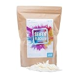 Seifenflocken 1 kg - ohne Palmöl zum Basteln, Seifen selber Machen, Waschmittel...