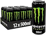Monster Energy - koffeinhaltiger Energydrink mit klassischem Energy-Geschmack -...