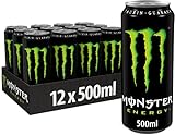 Monster Energy - koffeinhaltiger Energy Drink mit klassischem Energy-Geschmack -...