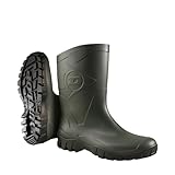 Dunlop Protective Footwear Dee Unisex-Erwachsene Gummistiefel, Grün 42 EU