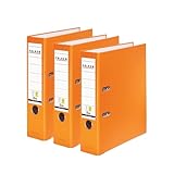 Original Falken 3er Pack PP-Color Ordner. Made in Germany. 8 cm breit DIN A4...