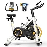 Heimtrainer Fahrrad mit App, CHAOKE Profi Ultra-Leiser Indoor-Hometrainer mit...