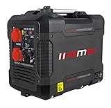 HEMAK Tragbarer Inverter Stromerzeuger mit USB 1900 Watt Optimal für Camping...